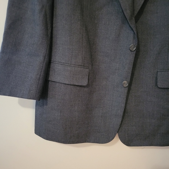 Brooks Brothers Men's Formal Gray Preppy Blazer Jacket. Size 46R Old Money - Picture 2 of 7